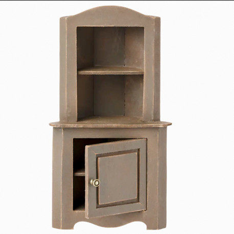 MINIATURE CORNER CABINET MAILEG