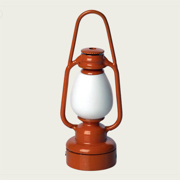 MINIATURE VINTAGE LANTERN orange MAILEG